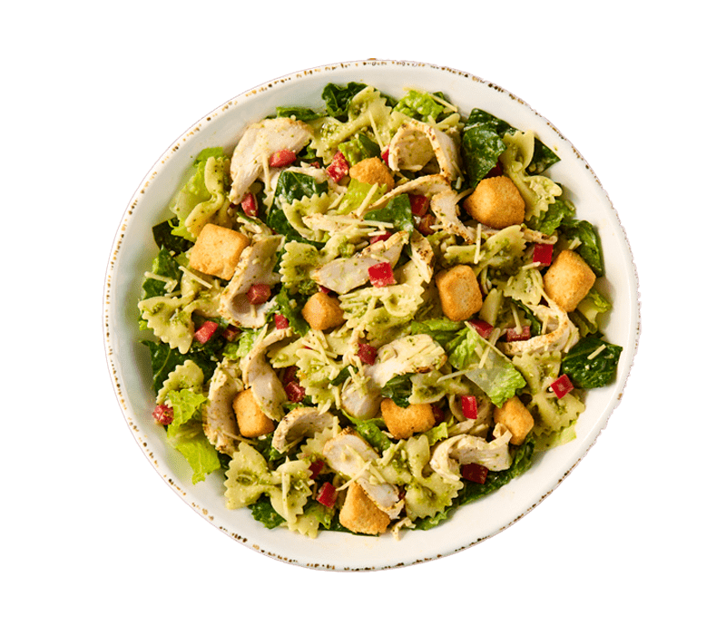 Pesto Pasta Chicken Caesar